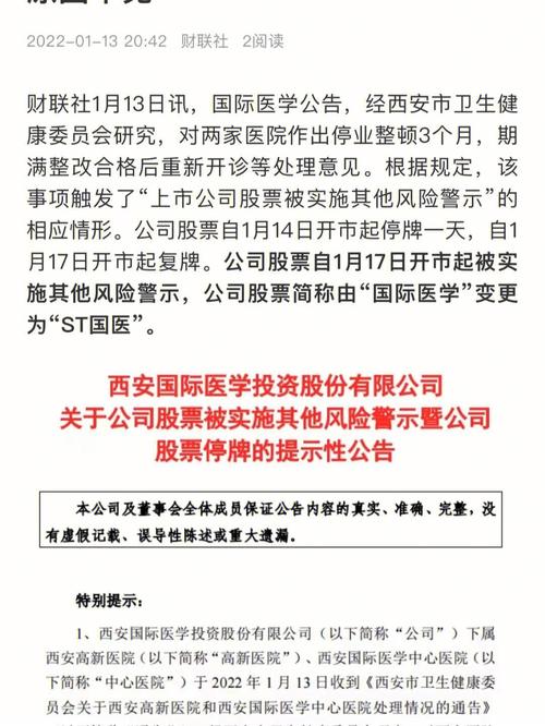 下属两家医院复诊 ST国医“摘帽”在即