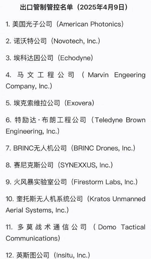 股市变脸！美国再将7家中国实体列入出口管制清单 重点打压航空航天领域