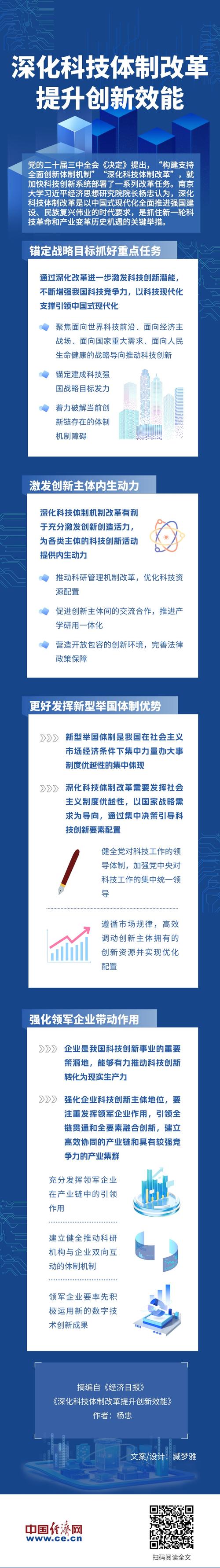 科技体制改革发力释放经济新动能