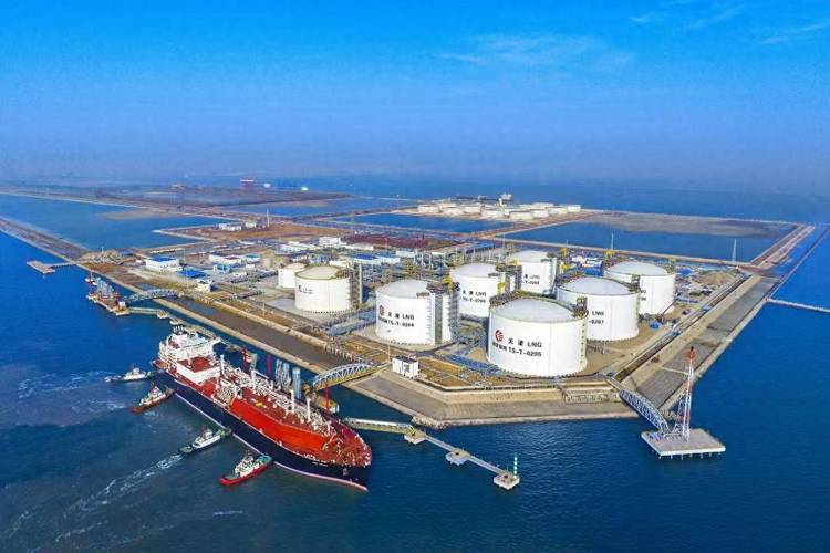 国产化水平达95%!国内最大液化天然气储罐投入使用