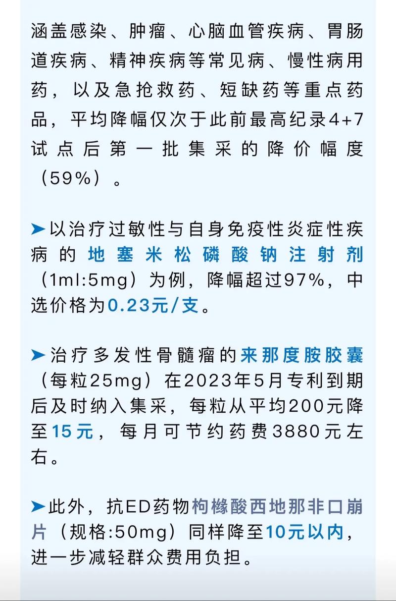 第九批药品集采官宣：11月6日上海开标，涉及42个品种