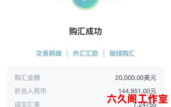 境外个人每日外汇汇款额度多少？